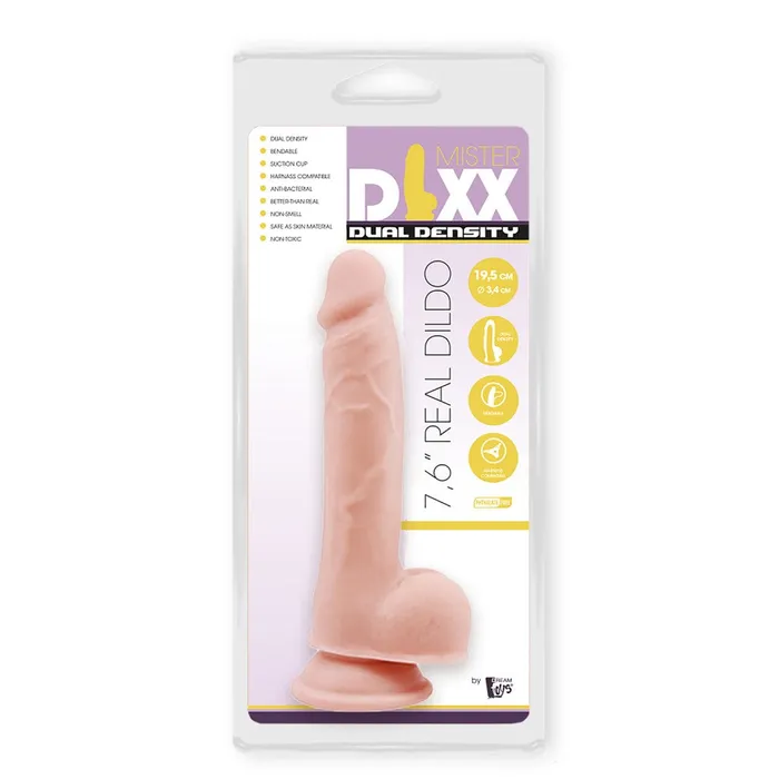 Mister Dixx DoubleLayer Realistic Testicle Dildo 195cm Dream Toys Dildos