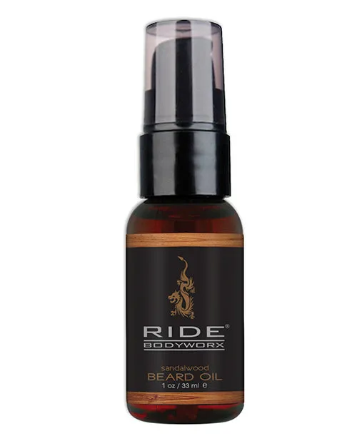 Sliquid LLC Couples Sliquid Ride Bodyworx Beard Oil 1 Oz Sandalwood