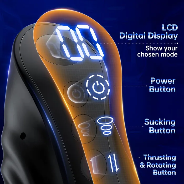 Sohimi Male Sex Toys 3 in 1 Automatic Male Masturbator with LCD Dsiplay Male Sex Toy Sohimi Male Sex Toys 3 in 1 Automatic Male Masturbator with LCD Dsiplay Male Sex Toy