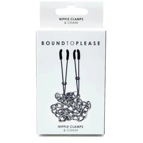 Couples Bound to Please Bound to Please Nipple Clamps Chain