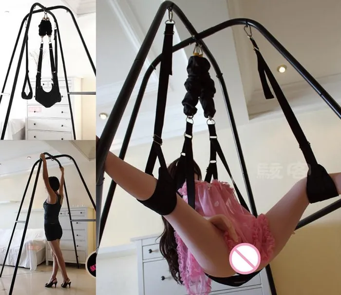 Own Pleasures Couples BDSM Sex Furniture Metal Stent Sex Swing Chair