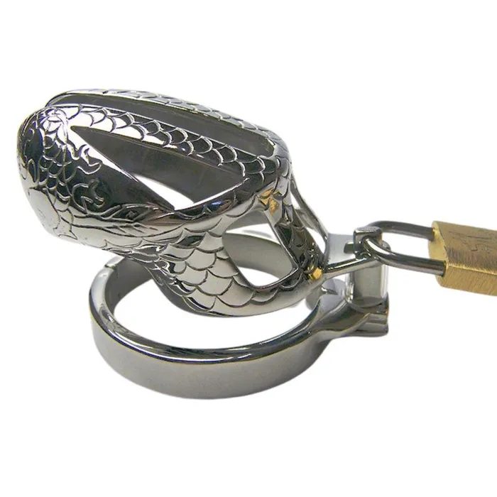 CHASTITY CAGE CO The Dragon Tamer Metal Chastity Device 197 inches long Male Sex Toys
