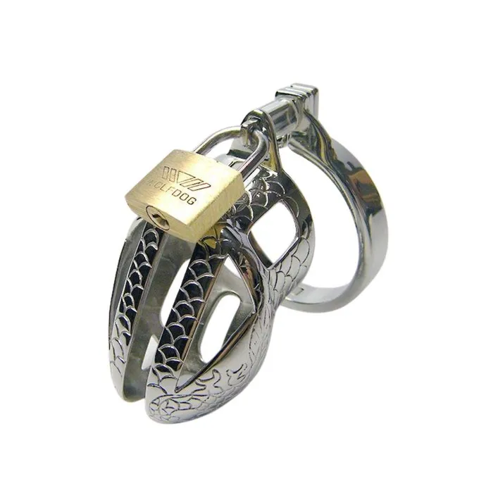CHASTITY CAGE CO The Dragon Tamer Metal Chastity Device 197 inches long Male Sex Toys