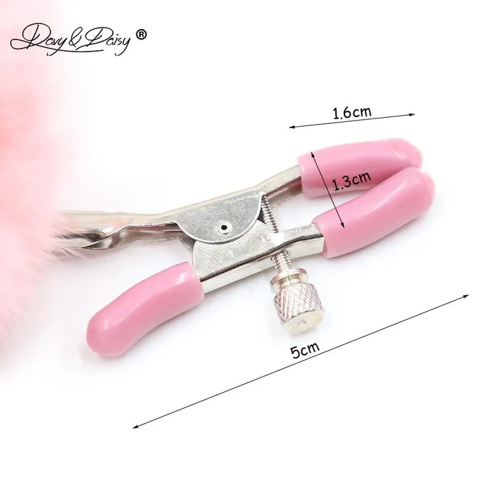 Nipple Clitoral Toys Christmas Bells Nipple Clamps Adjustable Breast Clips Bdsm Bondage Restraints House of Dasein Couples
