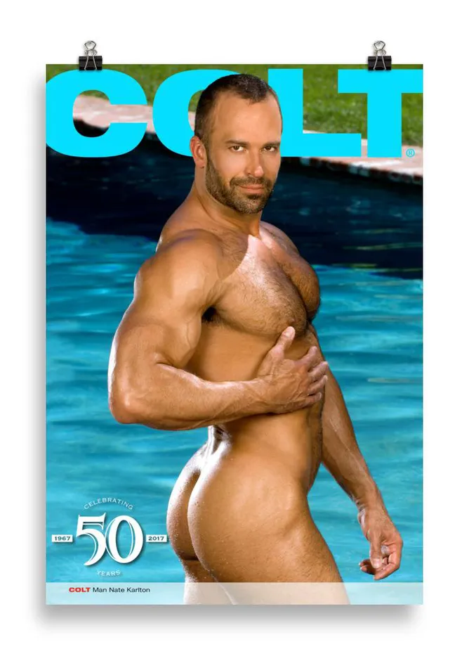 COLT Man Unframed Poster Nate Karlton CSG Store Vibrators