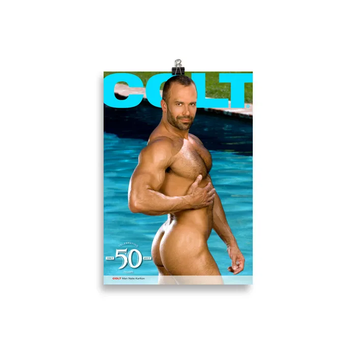 COLT Man Unframed Poster Nate Karlton CSG Store Vibrators COLT Man Unframed Poster Nate Karlton CSG Store Vibrators