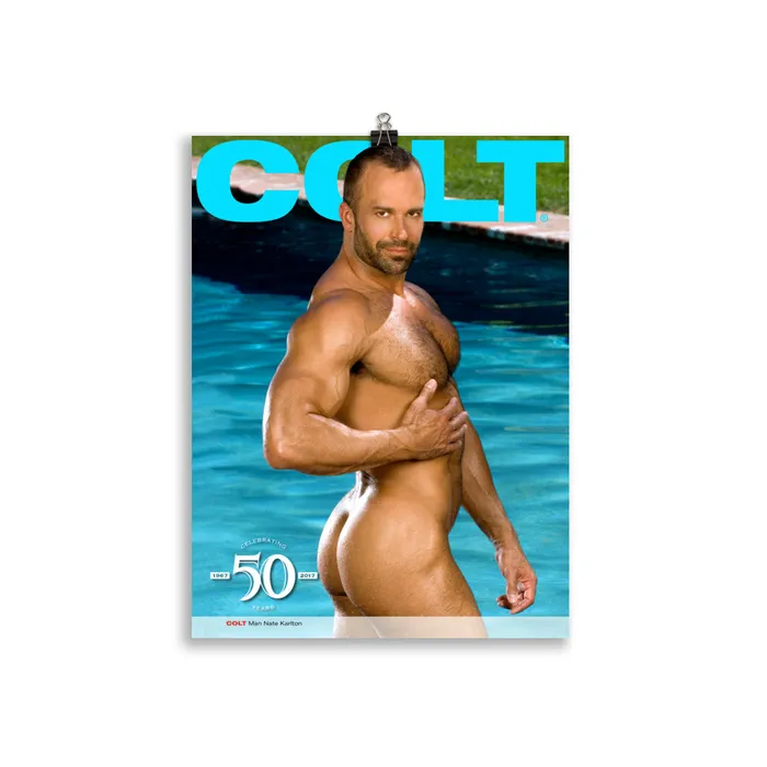 COLT Man Unframed Poster Nate Karlton CSG Store Vibrators COLT Man Unframed Poster Nate Karlton CSG Store Vibrators