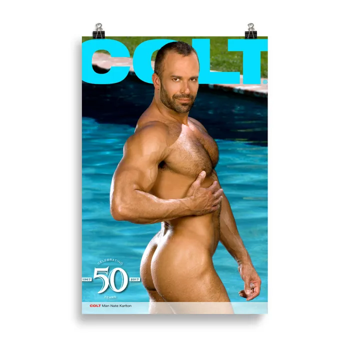 COLT Man Unframed Poster Nate Karlton CSG Store Vibrators COLT Man Unframed Poster Nate Karlton CSG Store Vibrators