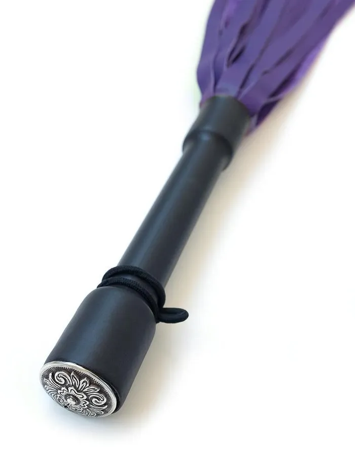 Purple Devil Leather Flogger vendorunknown Vibrators