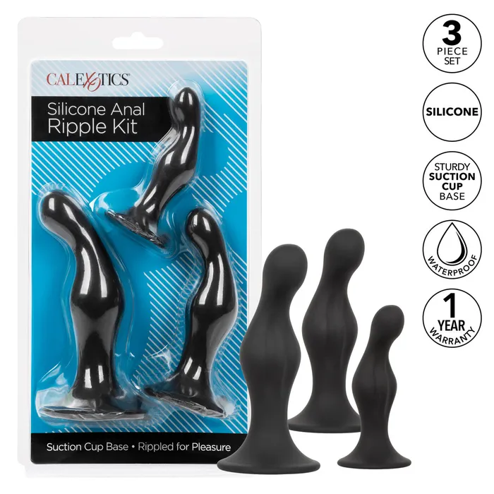 Silicone Anal Ripple Kit CalExotics Anal Silicone Anal Ripple Kit CalExotics Anal