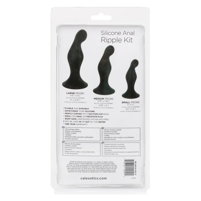 Silicone Anal Ripple Kit CalExotics Anal Silicone Anal Ripple Kit CalExotics Anal