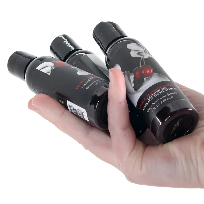 Earthly Body Couples Massage A Trois Edible Massage Lotion Gift Set in 2oz60ml