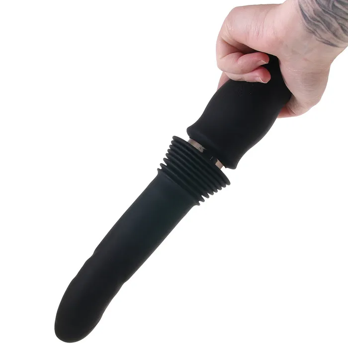 Fetish Fantasy Ultimate Silicone Thruster in Black Pipedream Female Sex Toys