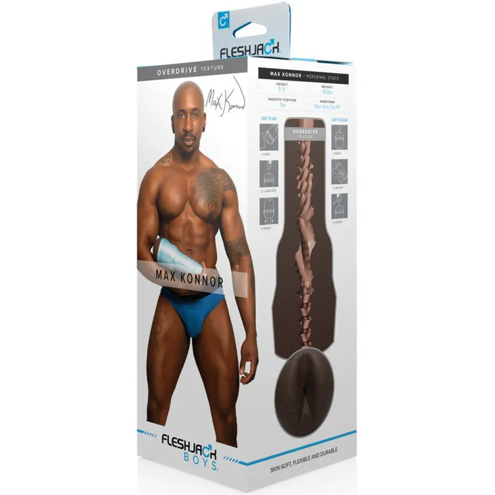 FLESHJACK MAX KONNOR ANO MASTURBATOR Fleshlight Male Sex Toys