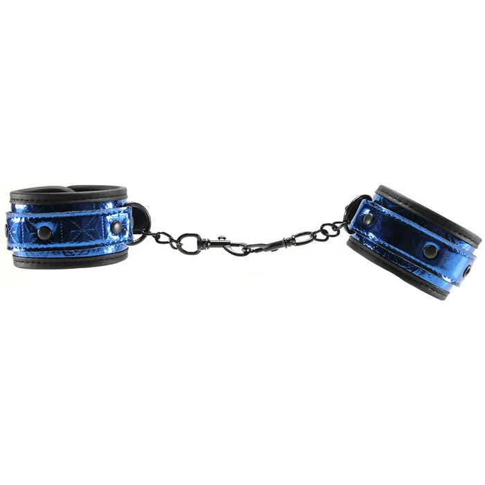Vibrators XGen WhipSmart Deluxe Universal Buckle Cuffs in Blue Vibrators XGen WhipSmart Deluxe Universal Buckle Cuffs in Blue