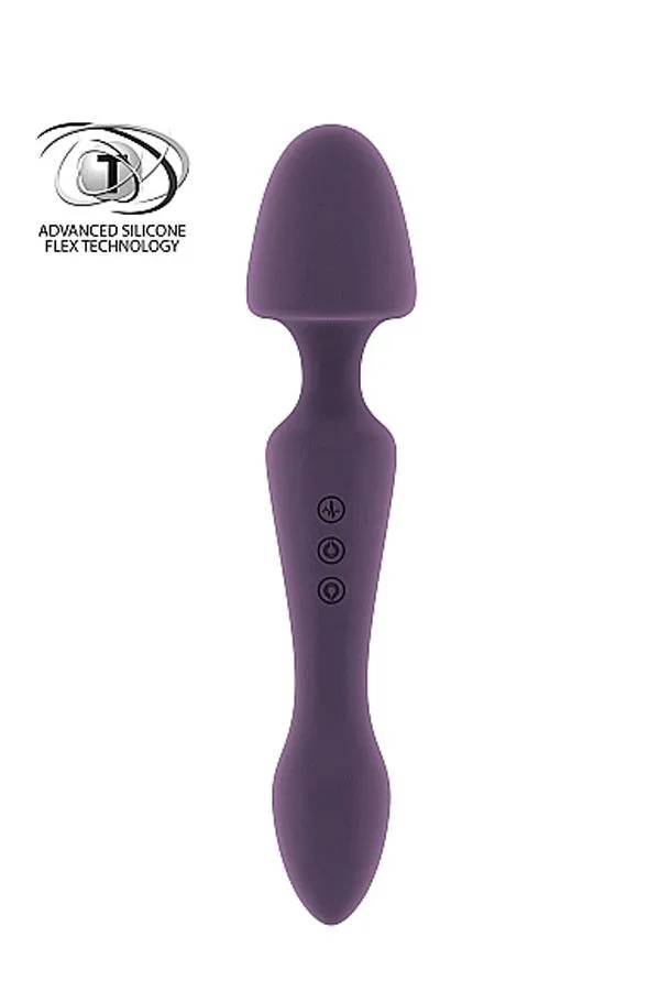 Vibrators Shots Toys Shots Toys Sasha Double Ended Vibrator Purple