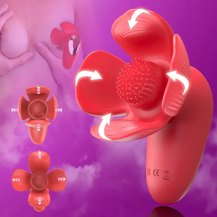 Acmejoy 10 Pinching 10 Vibrating Nipple Toys Nipple Vibrator AcmeJoy Female Sex Toys