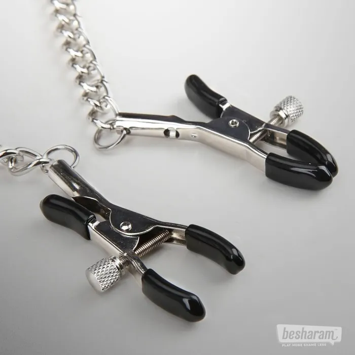 Couples Lux Fetish Lux Fetish Collar And Nipple Clips