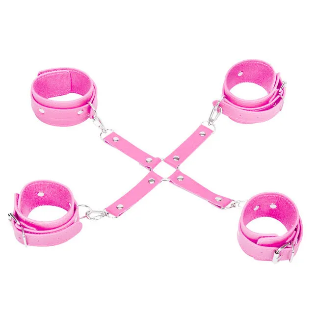 LAZADASEXTOYS Adjustable Leather Handcuff Ankle Cuff BDSM Bondage Sex Restraints Adult Bondage Exotic Lingerie Accessories Sex Toys For Couple Couples LAZADASEXTOYS Adjustable Leather Handcuff Ankle Cuff BDSM Bondage Sex Restraints Adult Bondage Exotic Lingerie Accessories Sex Toys For Couple Couples
