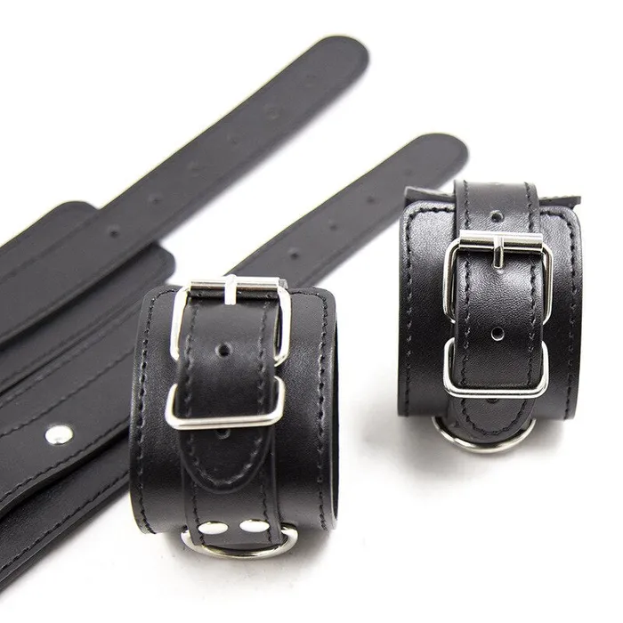 LAZADASEXTOYS Adjustable Leather Handcuff Ankle Cuff BDSM Bondage Sex Restraints Adult Bondage Exotic Lingerie Accessories Sex Toys For Couple Couples LAZADASEXTOYS Adjustable Leather Handcuff Ankle Cuff BDSM Bondage Sex Restraints Adult Bondage Exotic Lingerie Accessories Sex Toys For Couple Couples