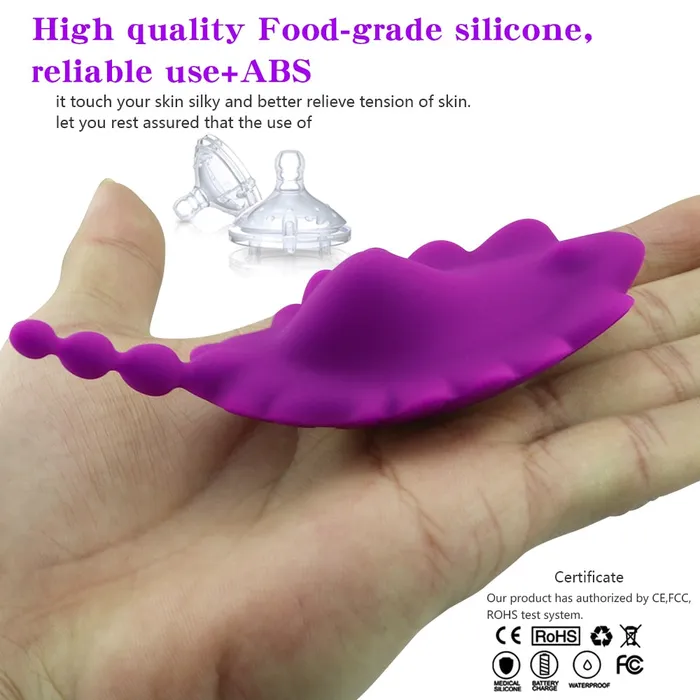 LAZADASEXTOYS Male Sex Toys Wearable Panty Vibrator Invisible Vibrating Egg Remote Control Vagina Clitoral Stimulation Anal Sex Toys for Women Masturbator