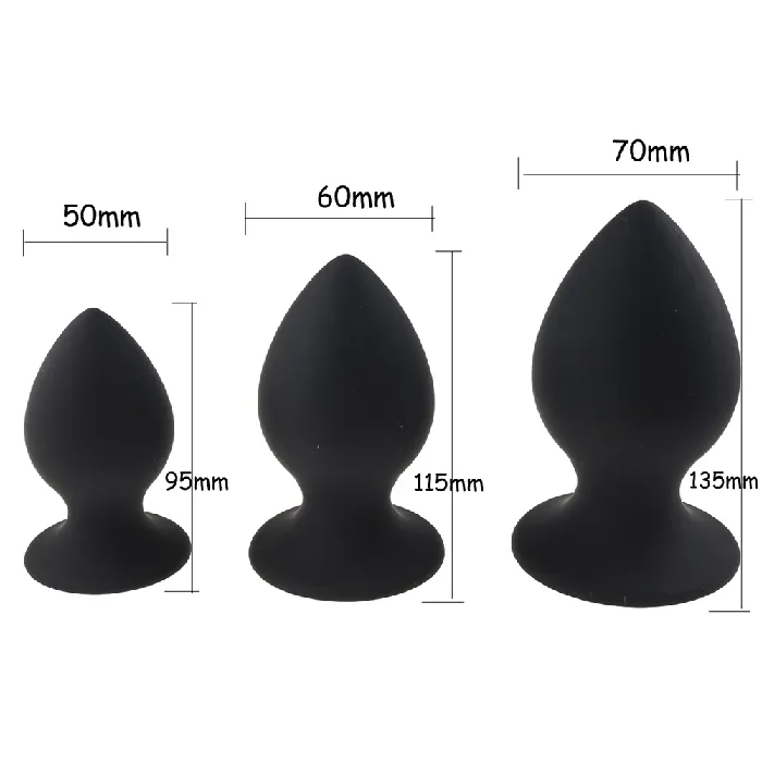 Lovegasm Anal Huge Silicone Plug 374 to 531 Long Men
