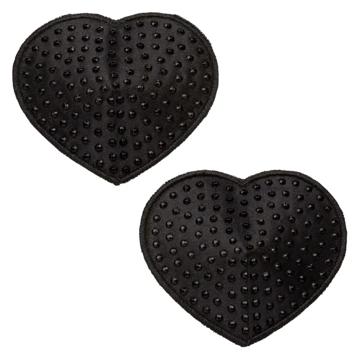 Radiance Heart Pasties Black CalExotics Anal