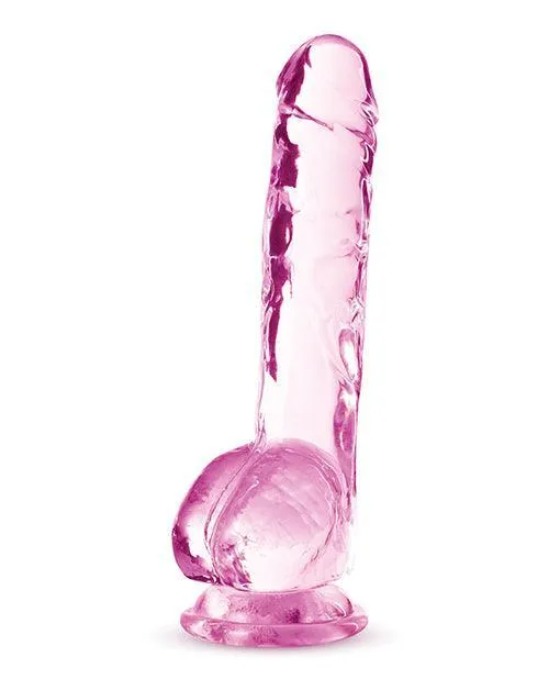 Blush Naturally Yours 8 Crystalline Dildo Blush Novelties Dildos