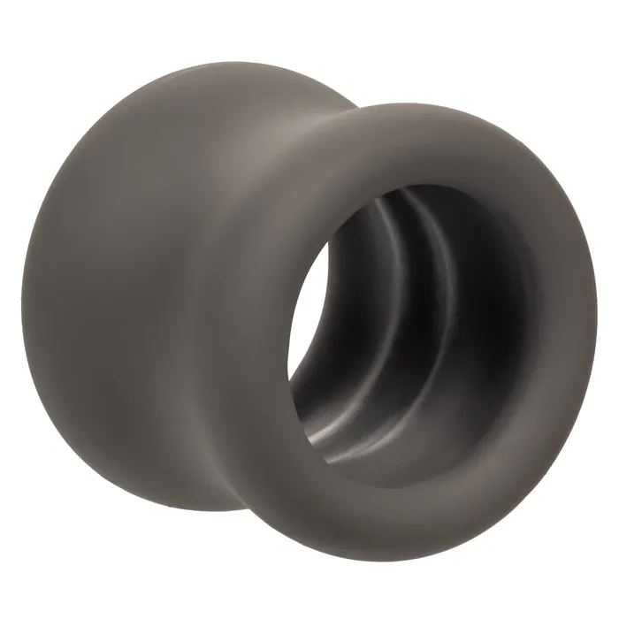 California Exotics Male Sex Toys California Exotics Alpha Liquid Silicone Scrotum Cock Ring Gray