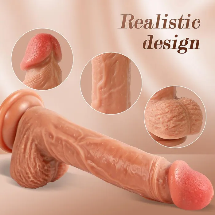 Female Sex Toys propinkup HighFrequency Pulsing Realistic Dildo 886 Telescoping Vibrating Dildos