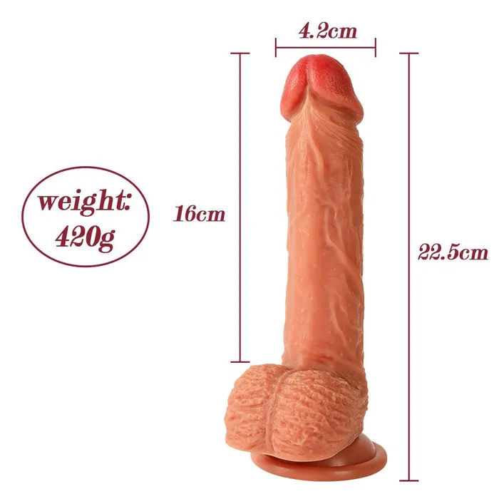 Female Sex Toys propinkup HighFrequency Pulsing Realistic Dildo 886 Telescoping Vibrating Dildos