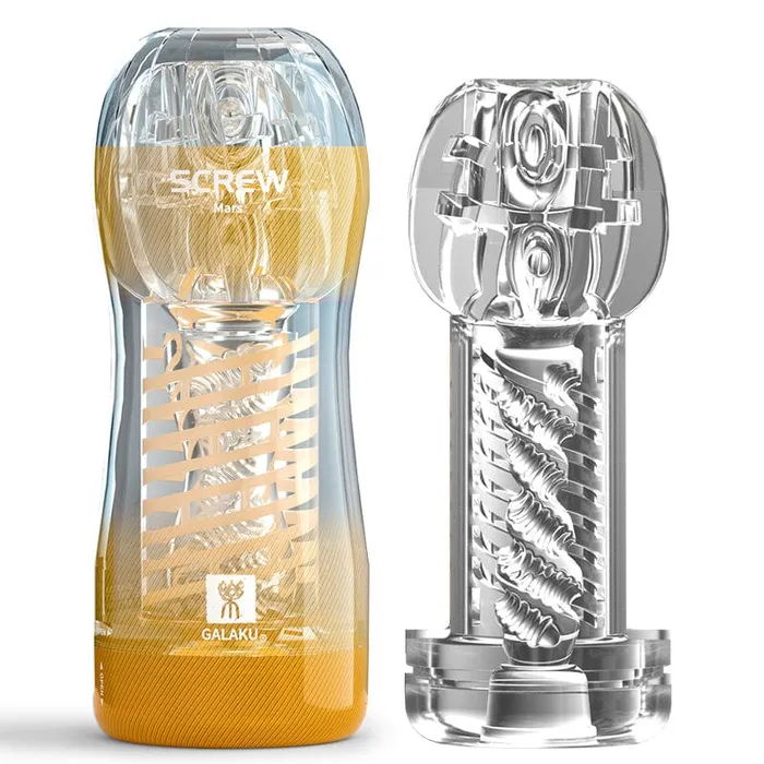 Galaku Screw Suction Onacup Stroker Masturbator Cup Galaku Male Sex Toys Galaku Screw Suction Onacup Stroker Masturbator Cup Galaku Male Sex Toys