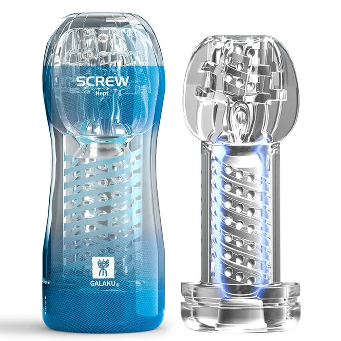 Galaku Screw Suction Onacup Stroker Masturbator Cup Galaku Male Sex Toys Galaku Screw Suction Onacup Stroker Masturbator Cup Galaku Male Sex Toys