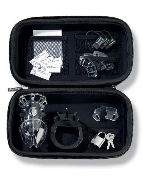 Mystim Pubic Enemy 1 Cock Cage Clear Mystim Gmbh Male Sex Toys