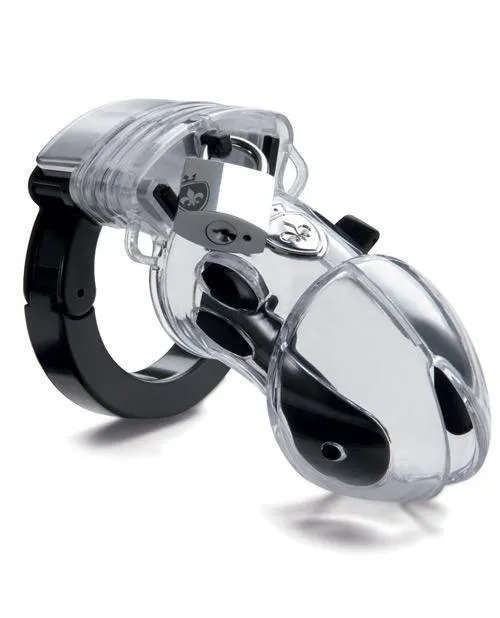 Mystim Pubic Enemy 1 Cock Cage Clear Mystim Gmbh Male Sex Toys