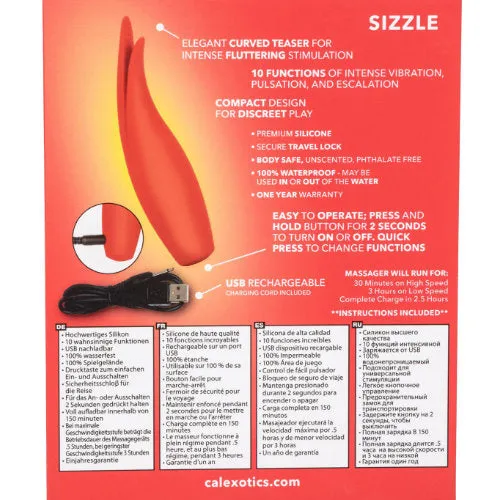 Vibrators CalExotics Red Hot Sizzle Javtoys