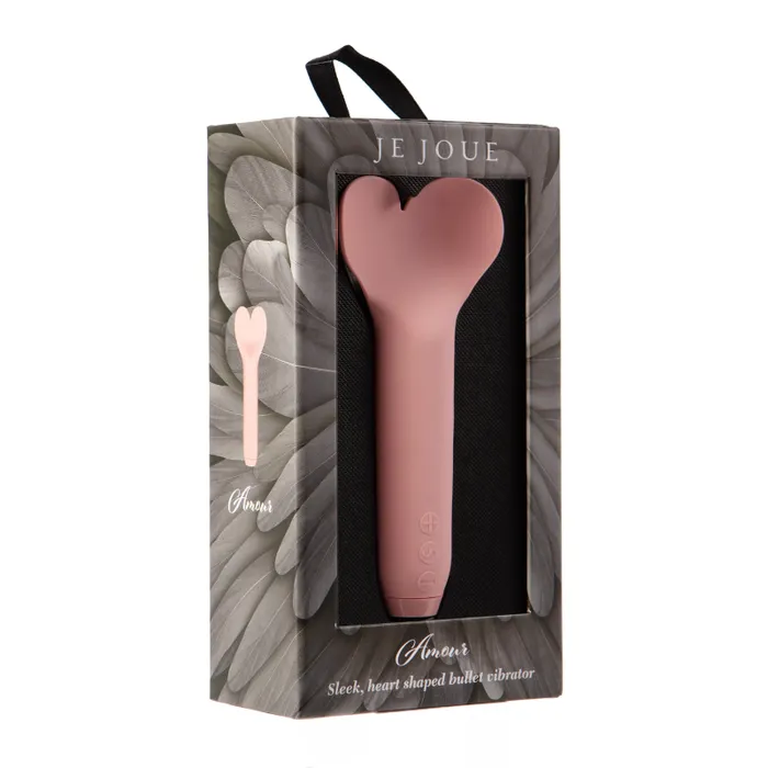 Amour Bullet Vibrator with Fluttering Heart Tip Je Joue Female Sex Toys Amour Bullet Vibrator with Fluttering Heart Tip Je Joue Female Sex Toys