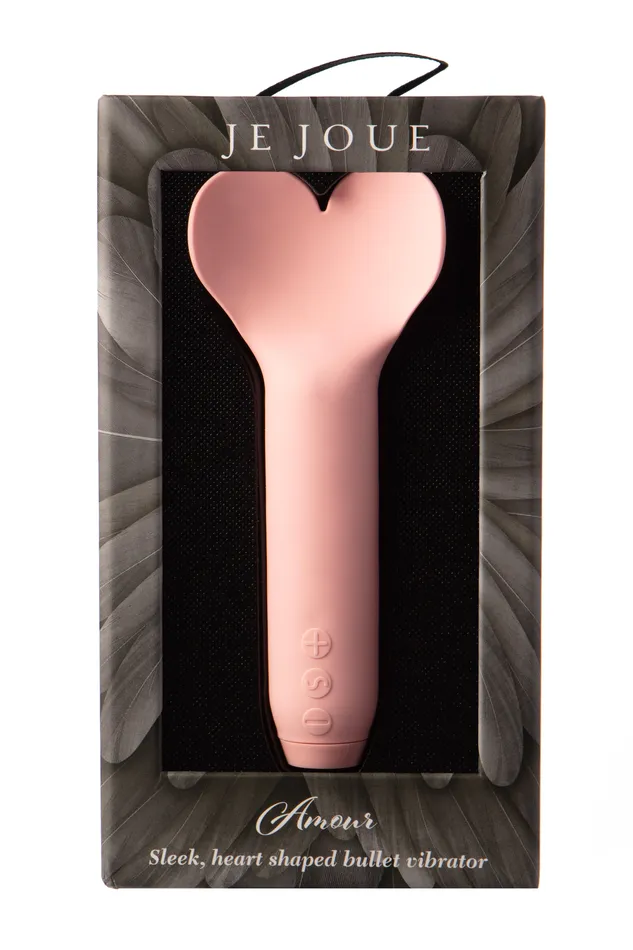Amour Bullet Vibrator with Fluttering Heart Tip Je Joue Female Sex Toys Amour Bullet Vibrator with Fluttering Heart Tip Je Joue Female Sex Toys