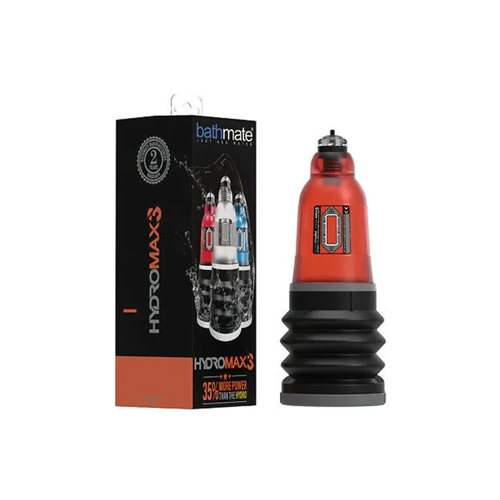 Bathmate Hydromax 3 Red Bathmate Vibrators