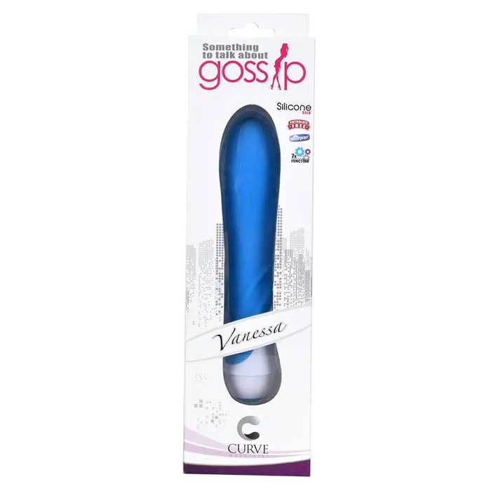 Gossip Vanessa 7 Function Silicone Vibe Blue Vibrators