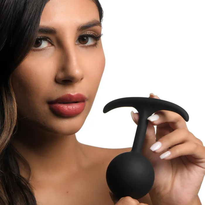 Heavy Hitters Anal Comfort Plugs Premium Silicone 47 Weighted Round Plug