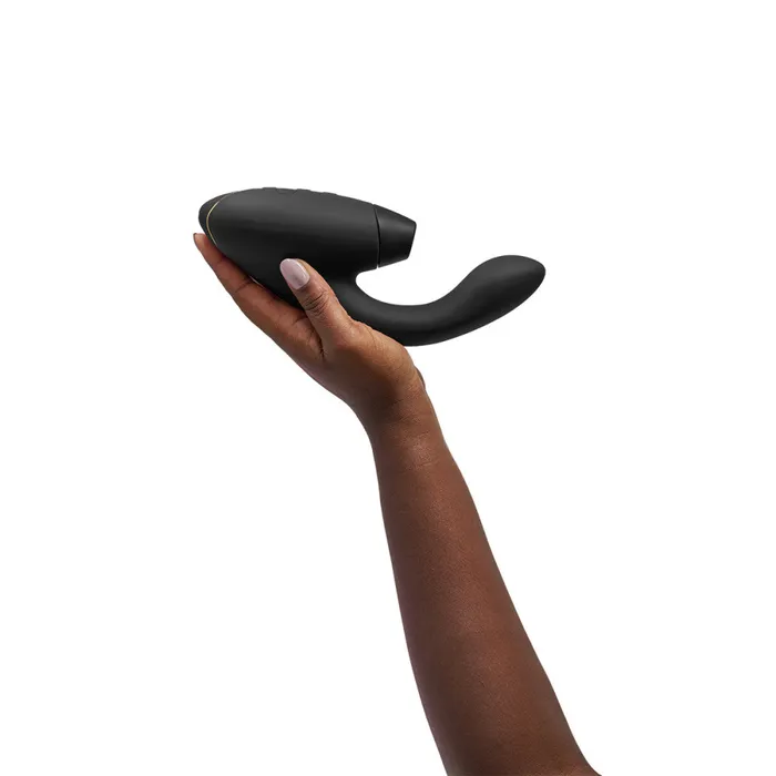 Its the Bomb Vibrators Womanizer Duo 2 Air Clitoral Stimulator GSpot Vibrator Black