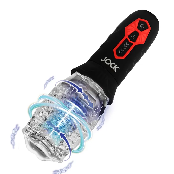 JOCK Spinning Vibrating Masturbator Jock Male Sex Toys