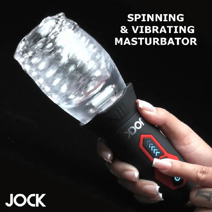 JOCK Spinning Vibrating Masturbator Jock Male Sex Toys
