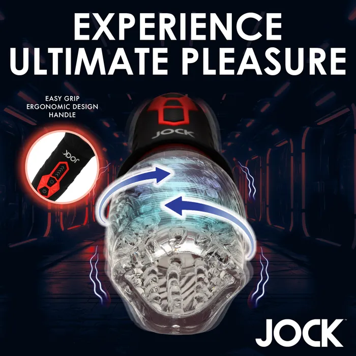 JOCK Spinning Vibrating Masturbator Jock Male Sex Toys