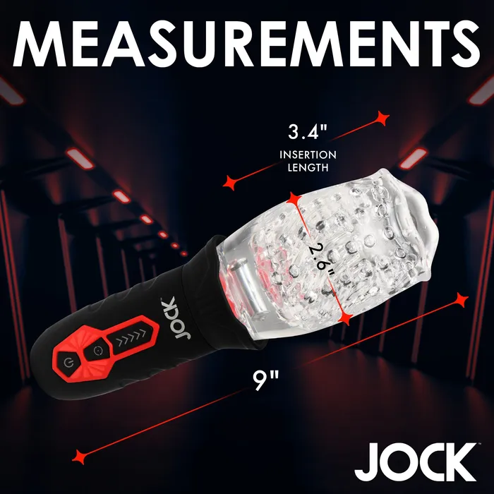 JOCK Spinning Vibrating Masturbator Jock Male Sex Toys