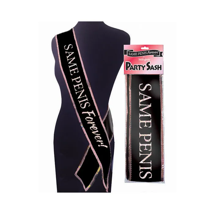 Little Genie Productions Male Sex Toys Same Penis Forever Sash