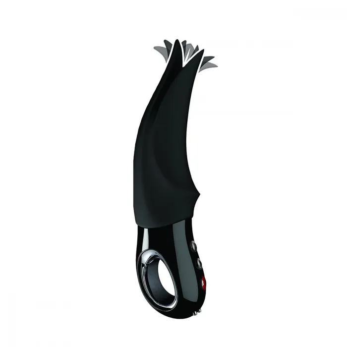 Vibrators Entrenue Volta Clitoris Flutter Stimulation Vibrator Black