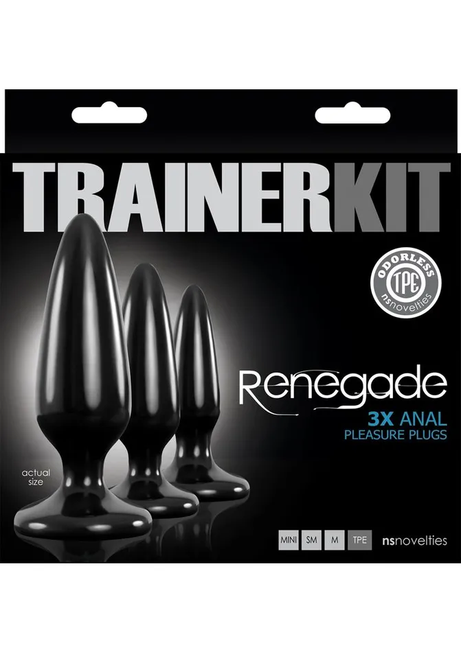 Anal Renegade Renegade Pleasure Plug Trainer Anal Plugs