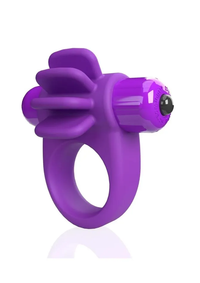Couples Screaming O 4b Skooch Vibrating Cock Ring with Clitoral Stimulator